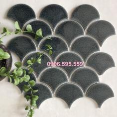 Gạch mosaic vảy cá men rạn - gach mosaic MHF56