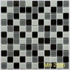 Gạch Mosaic Thủy Tinh MH 2596- Gạch Mosaic Hồ Bơi