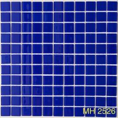 Gạch Mosaic Thủy Tinh MH 2526- Gạch Mosaic Hồ Bơi