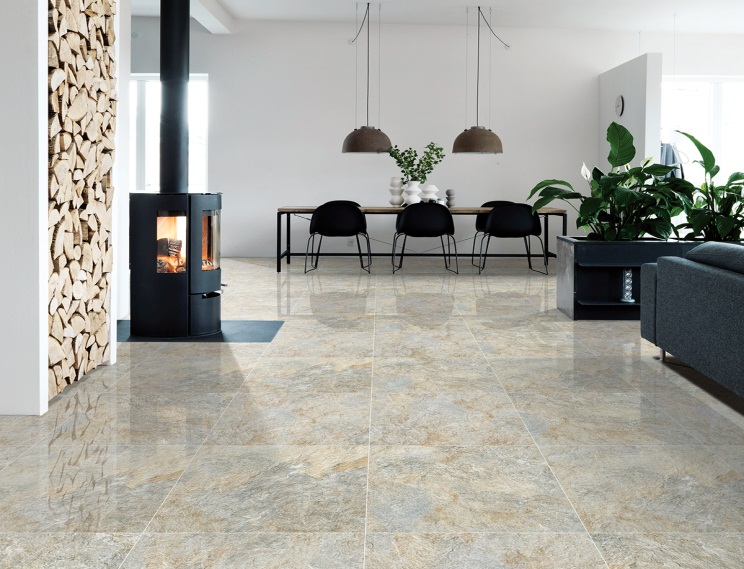 Mách bạn bí quyết chọn gạch Granite ốp lát cho phòng khách