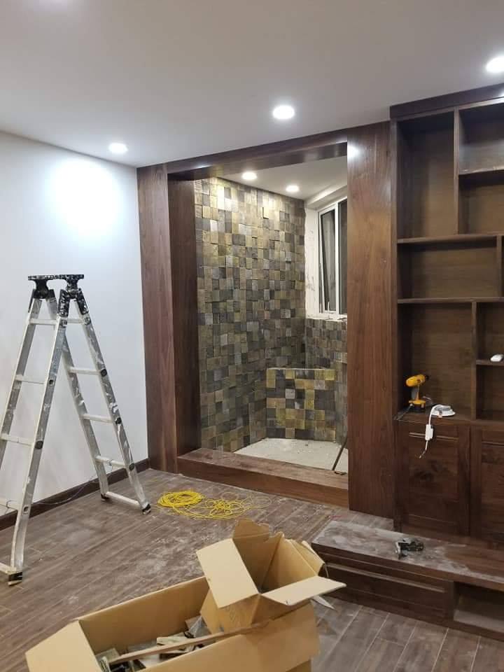 Gạch bê tông vân gỗ