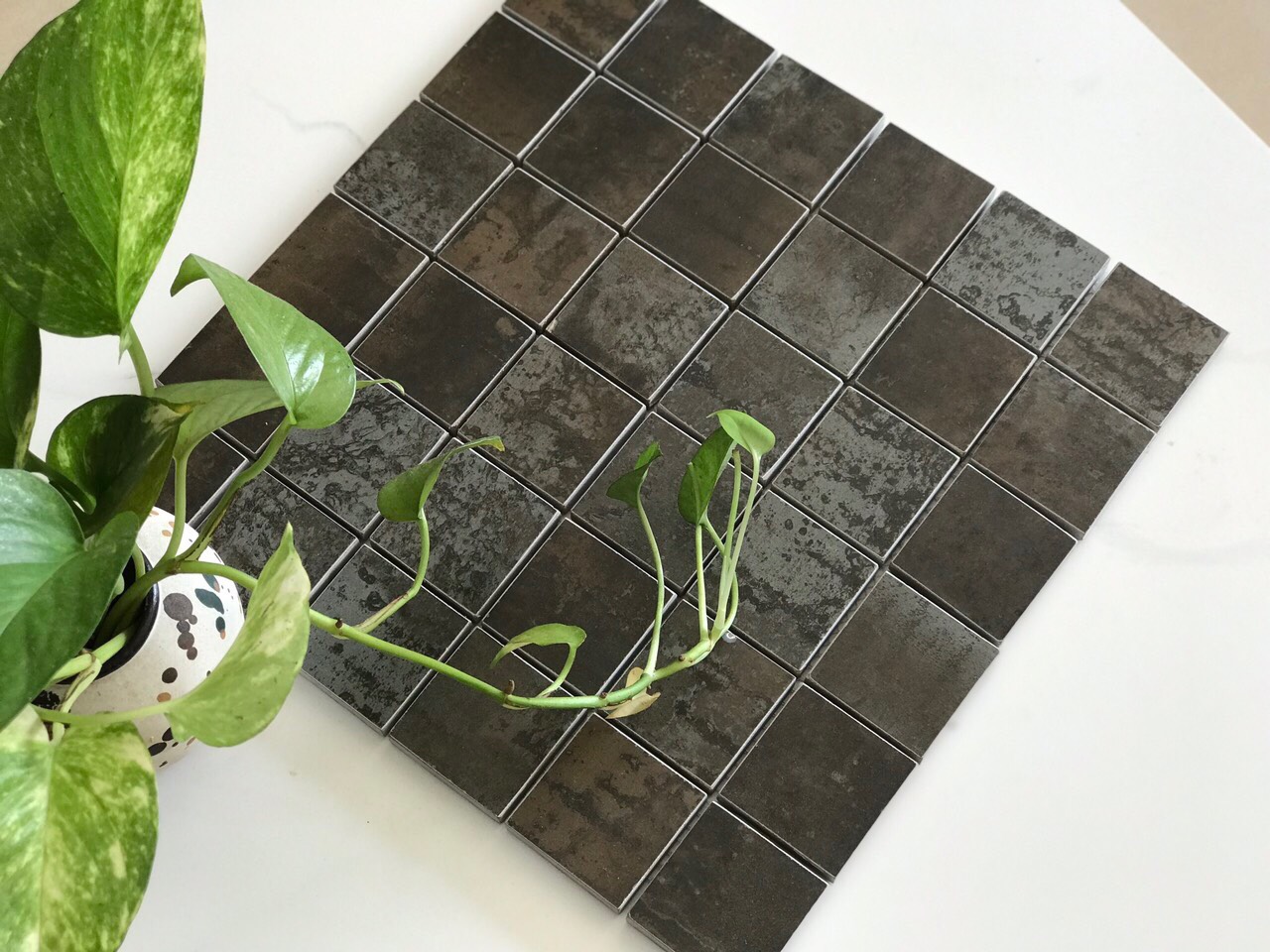 Gach mosaic 30x30 vân gỉ sét