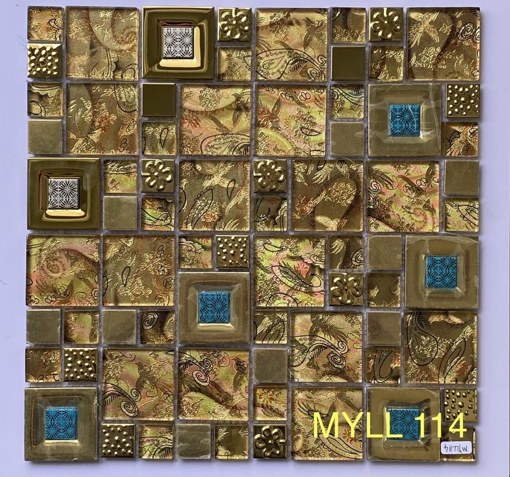 Gạch Mosaic Ốp Tường- Gạch Trang Trí Mosaic-MYLL 114