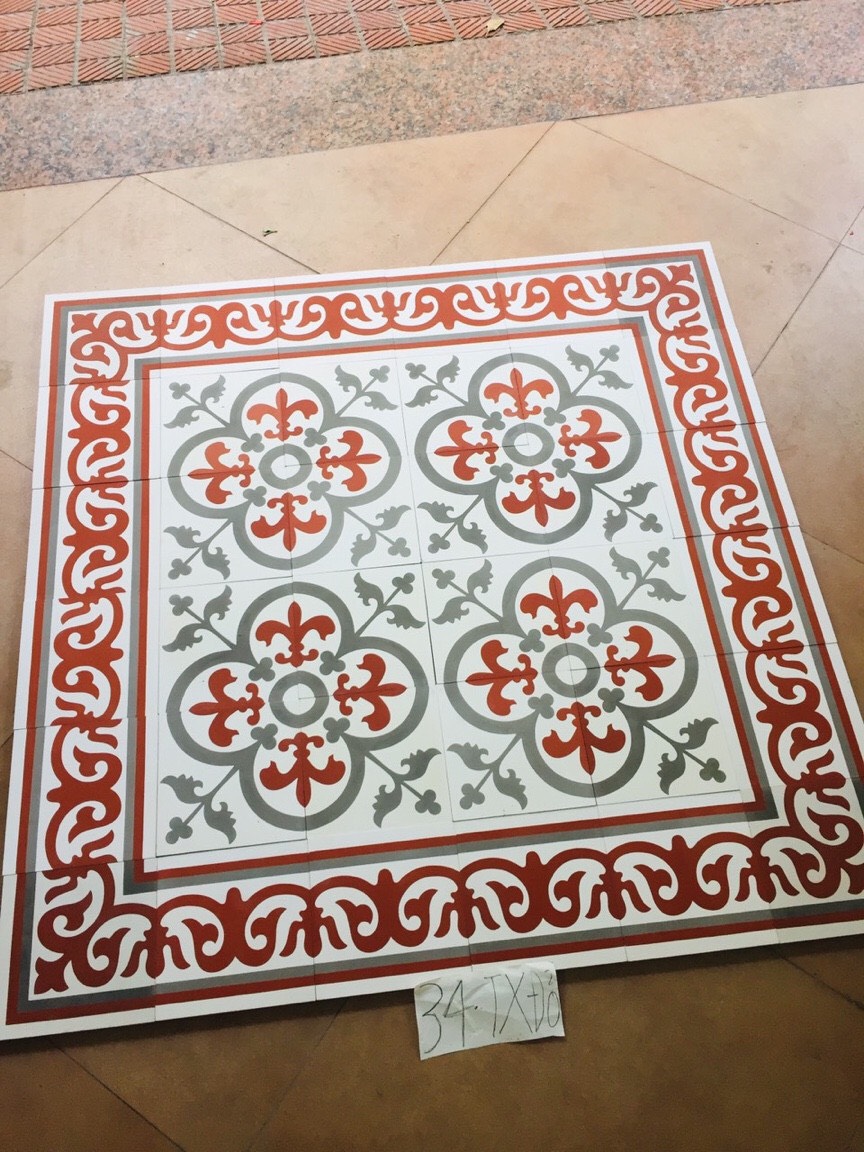 Gạch bông 20x20 hoa văn 1 mẫu -29